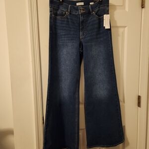 Sofia by Sofia Vergara Dark Blue Flare Jeans